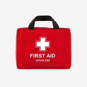 220 Piece Premium First Aid Kit Bag - Red | Free Delivery | Active Era