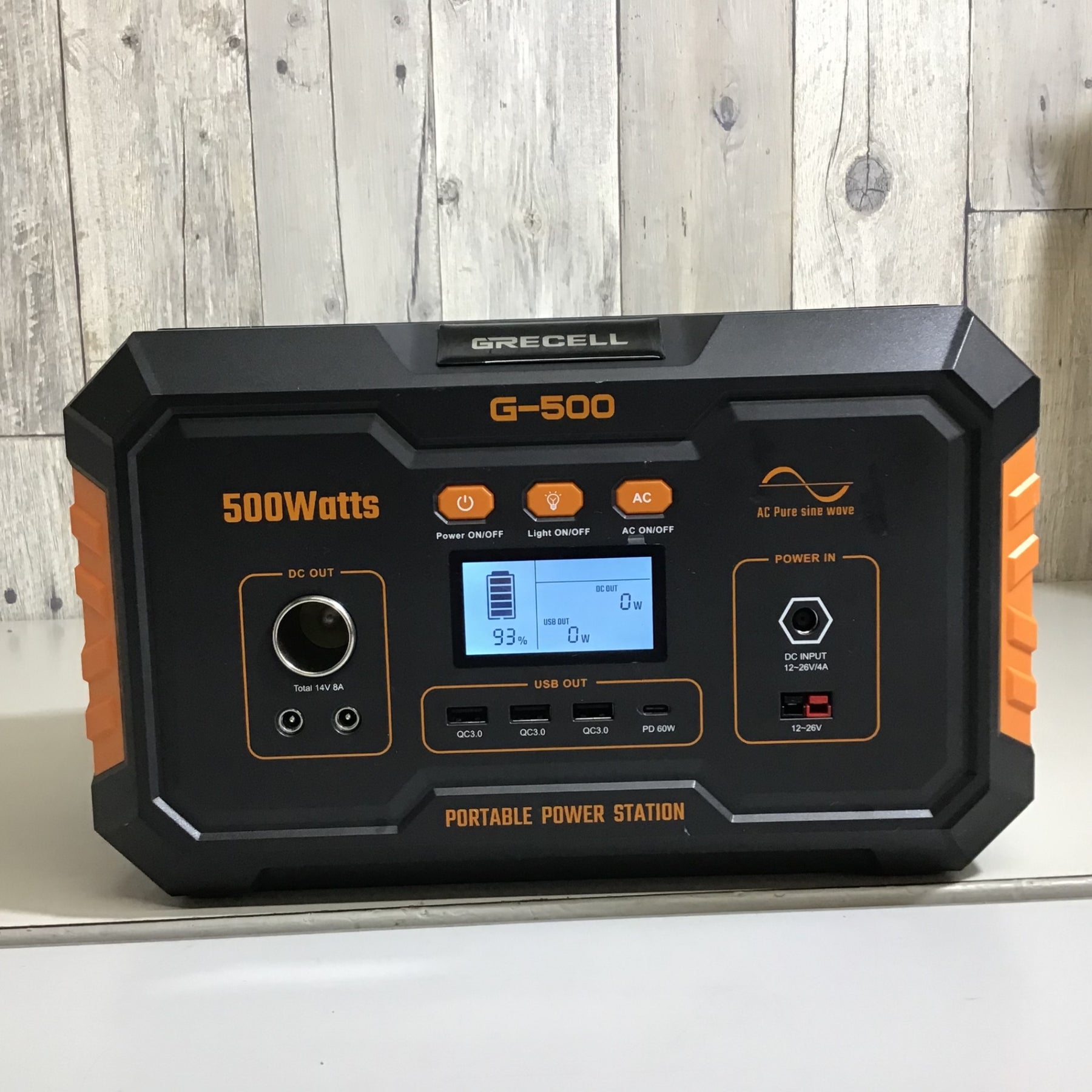 中古品】☆送料無料☆ポータブル電源 GRECELL G-500 500W【戸田店