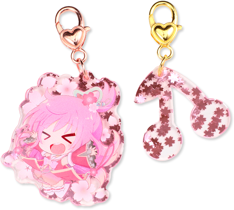 季節限定】さくらフレークアクスタ＆アクキー2026｜アクリルグッズの達人