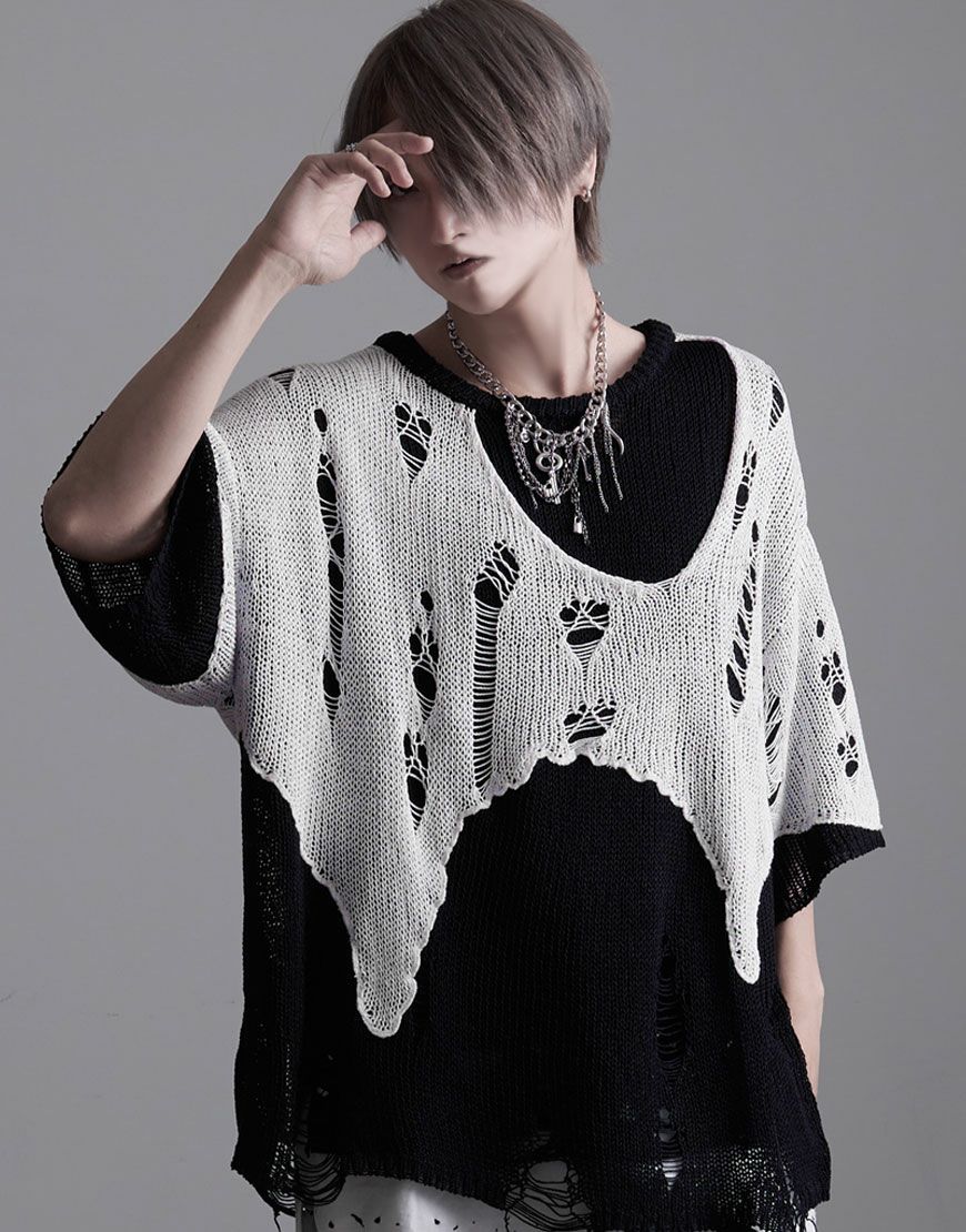 CIVARIZE 00s レイヤード クラッシュ 割引 タンクトップ y2k V系 y2k