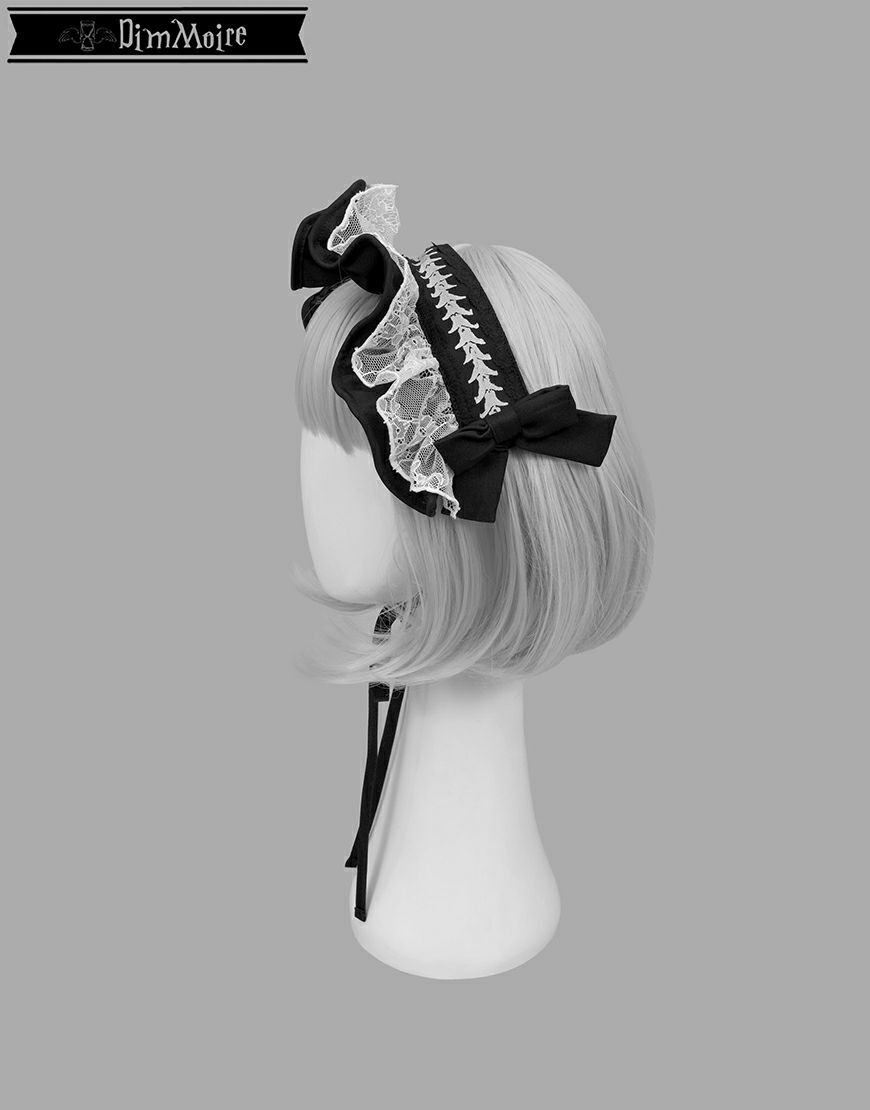 DimMoire 刻印 ヘッドドレス BLACK DimMoire】刻印ヘッドドレス