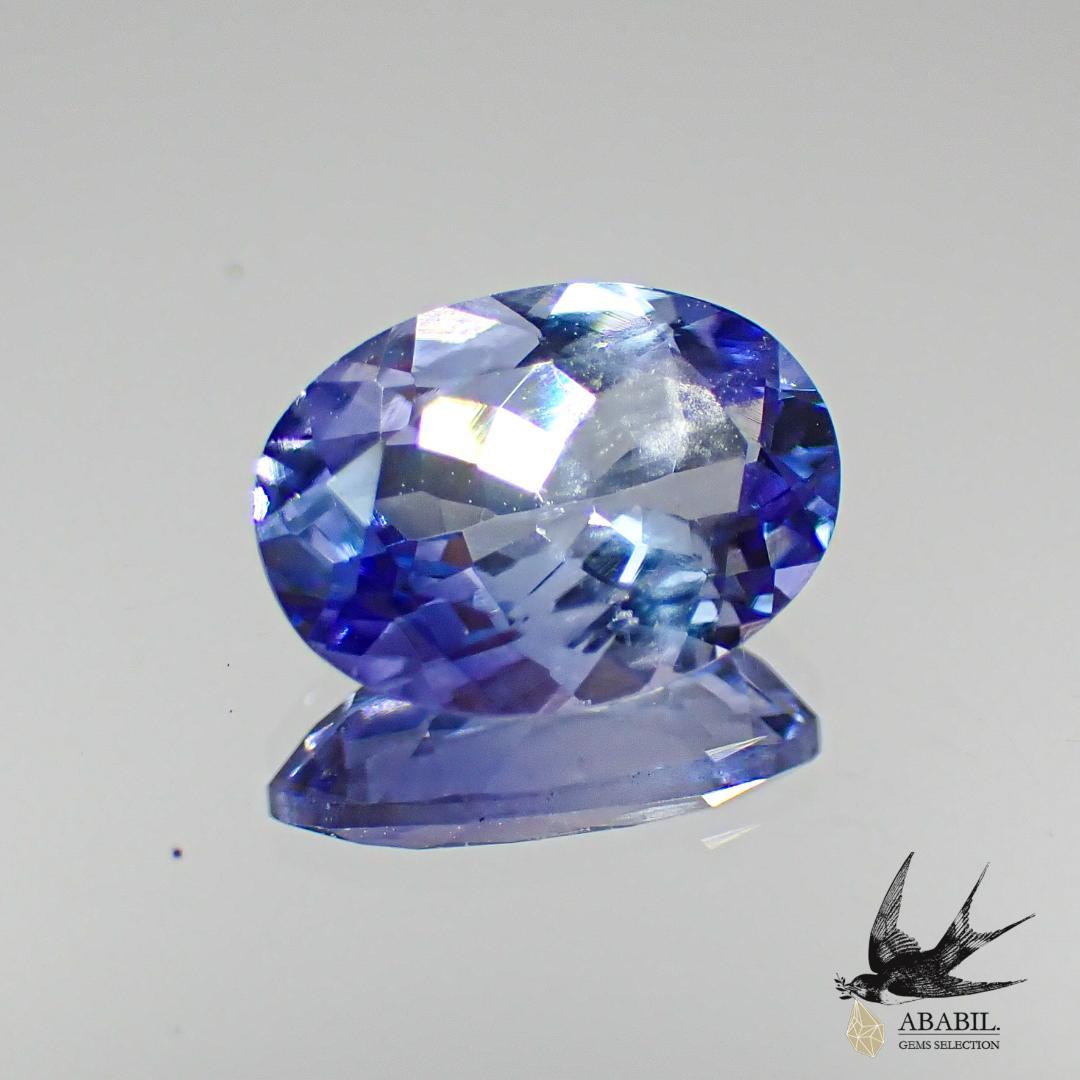 天然バイカラータンザナイト（ゾイサイト） 1.232ct【タンザニア】☆多