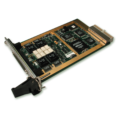 QCP-1553 for MIL-STD-1553A/B Notice II in a CompactPCI backplane
