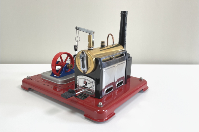希少未使用☆Mamod社製スチームエンジン【スチームローラー】イギリス