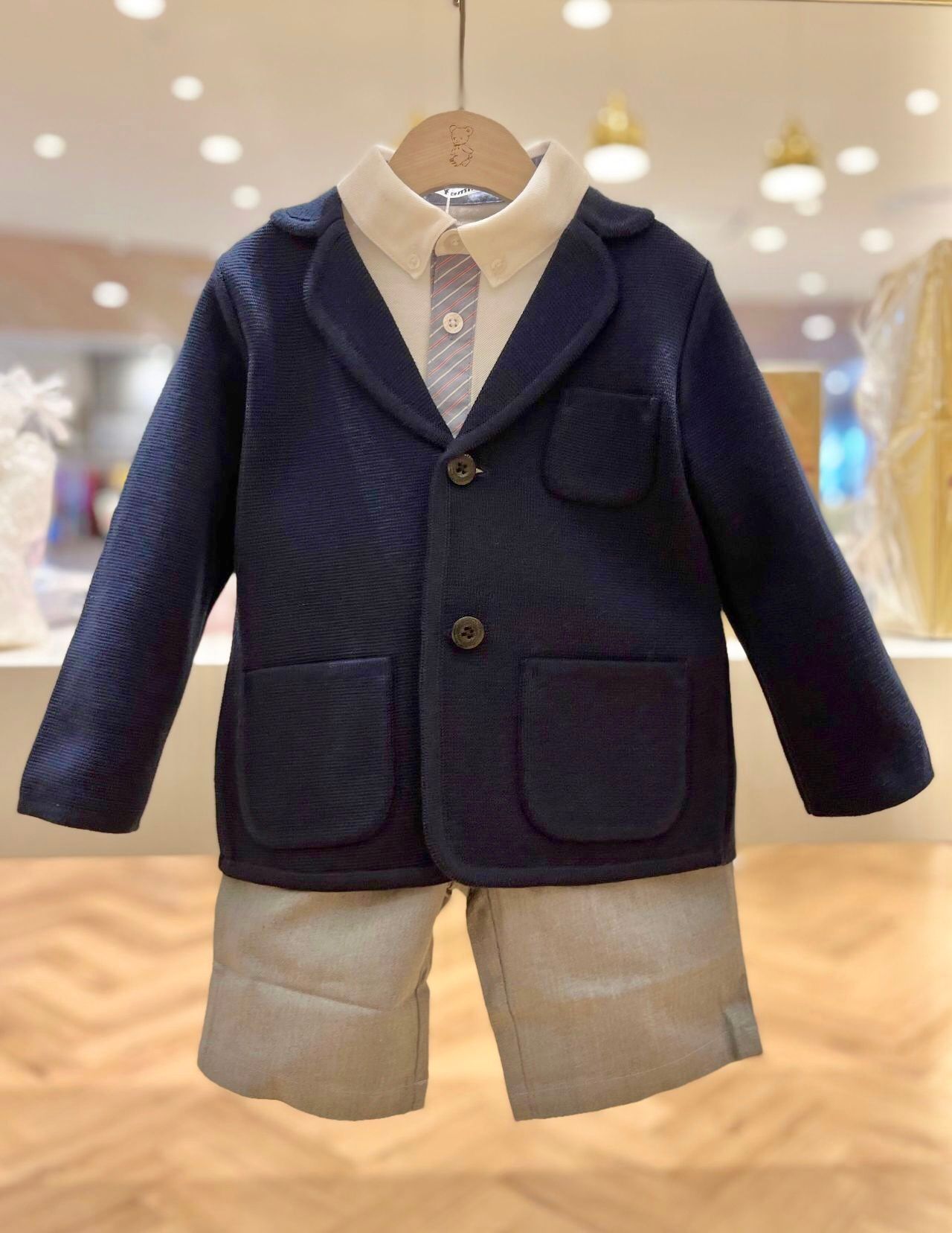 ファミリア男の子スーツ ショップ 濃紺【ファミリア】男の子