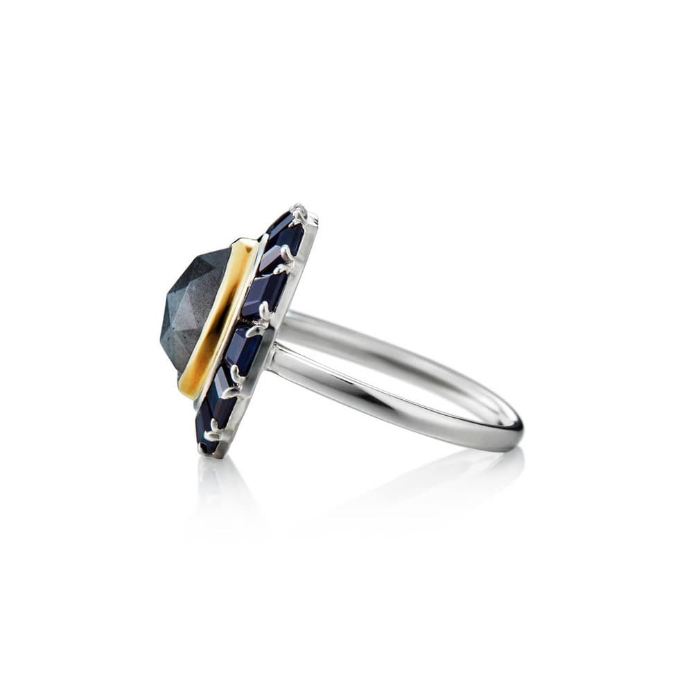 シルバーラブラドライトリング｜リング｜アガット 公式オンラインストア