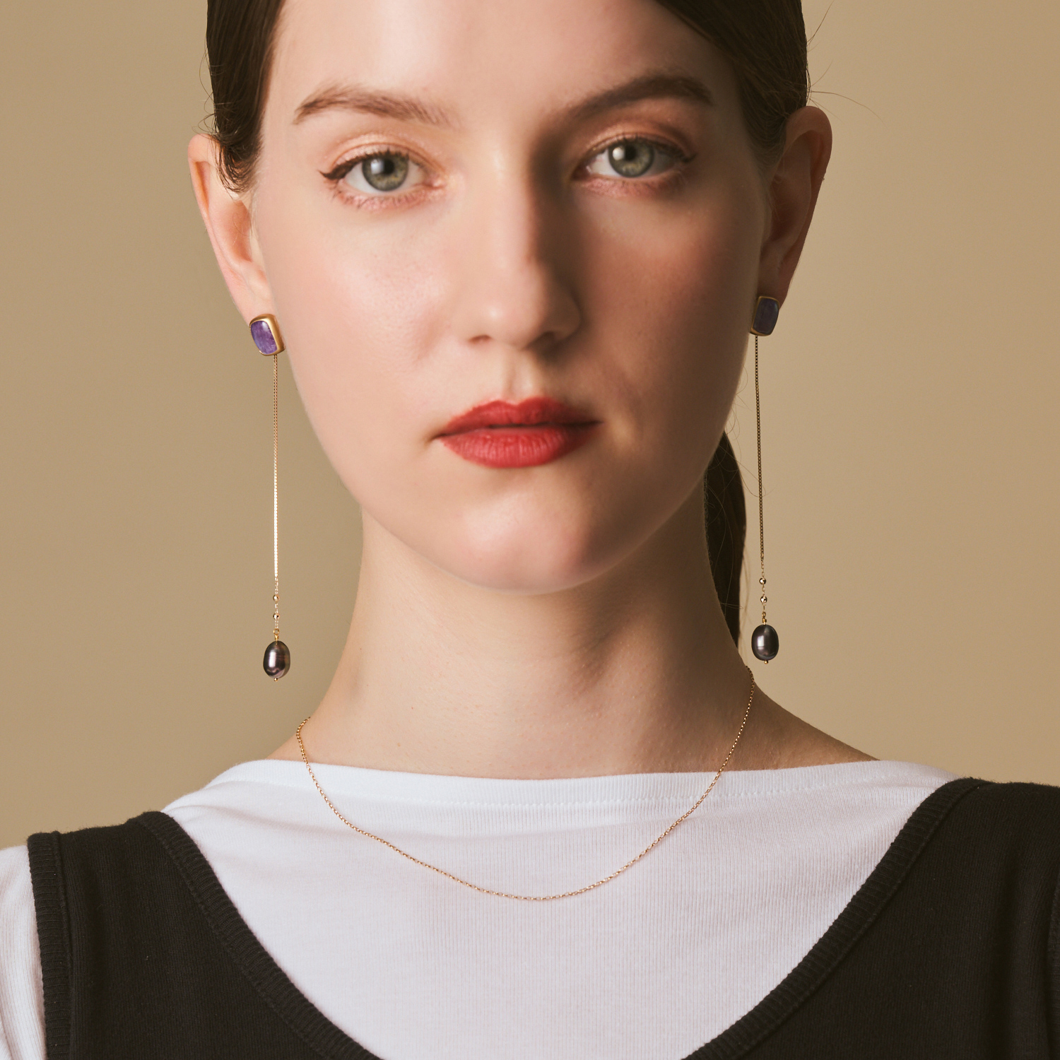 K10パールピアスチャーム｜ピアスチャーム｜アガット 公式オンラインストア