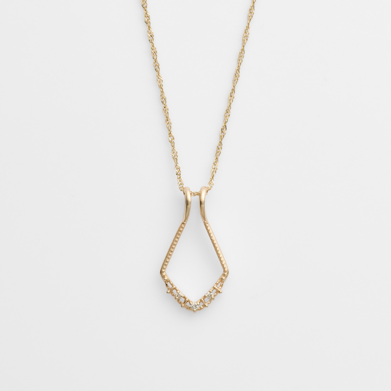 K10ダイヤモンドチャーム｜ネックレスチャーム｜アガット 公式