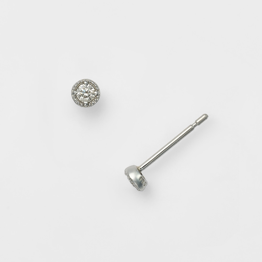 K18ダイヤモンドピアス（0.04ct）｜ピアス｜アガット 公式オンラインストア