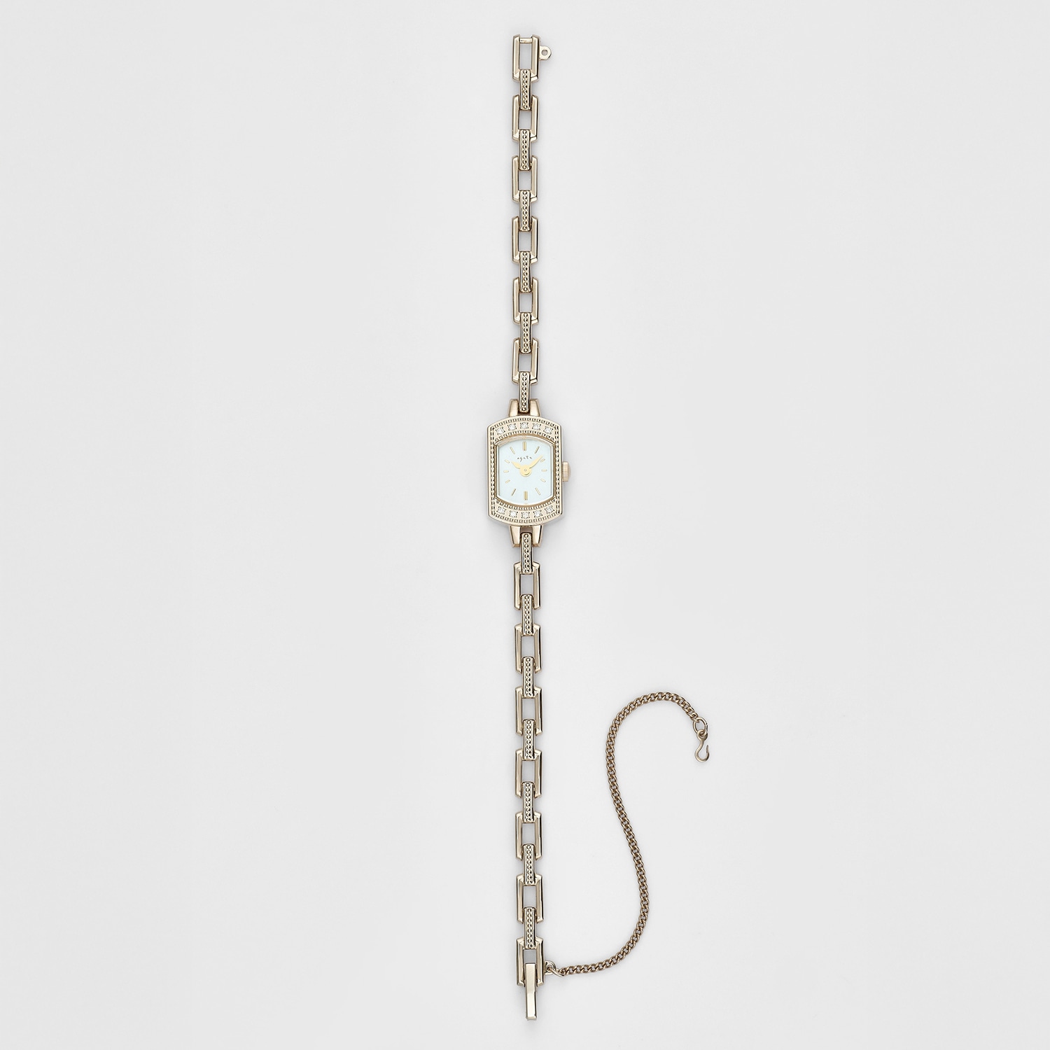 スクエアフェイスジュエリーウォッチ｜時計｜アガット 公式オンライン