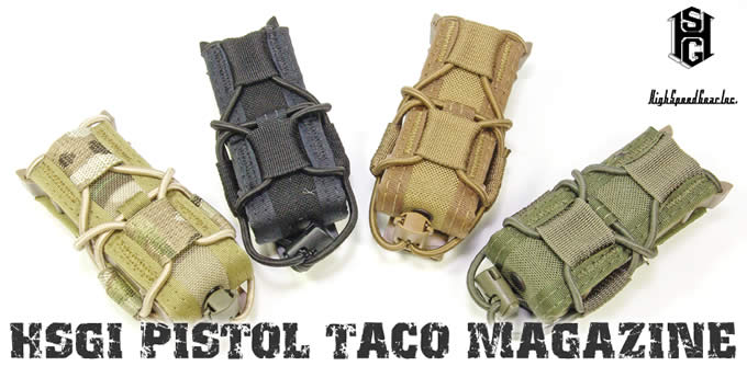 AGGRESSOR GROUP WEB SHOP / PISTOL TACO SINGLE UNIVERSAL MAG POUCH