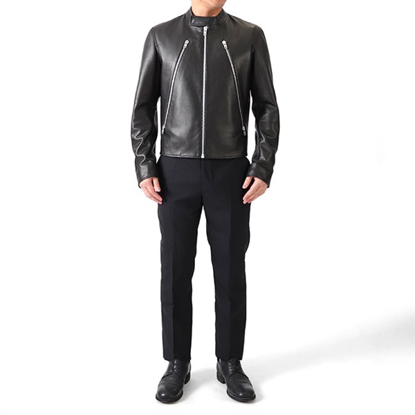 Maison Margiela レザージャケット ハの字ライダース 44 Maison