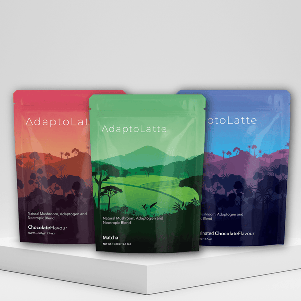 アダプトラテ抹茶+オリジナル+デカフェ トリプル購入 – AdaptoLatte JP