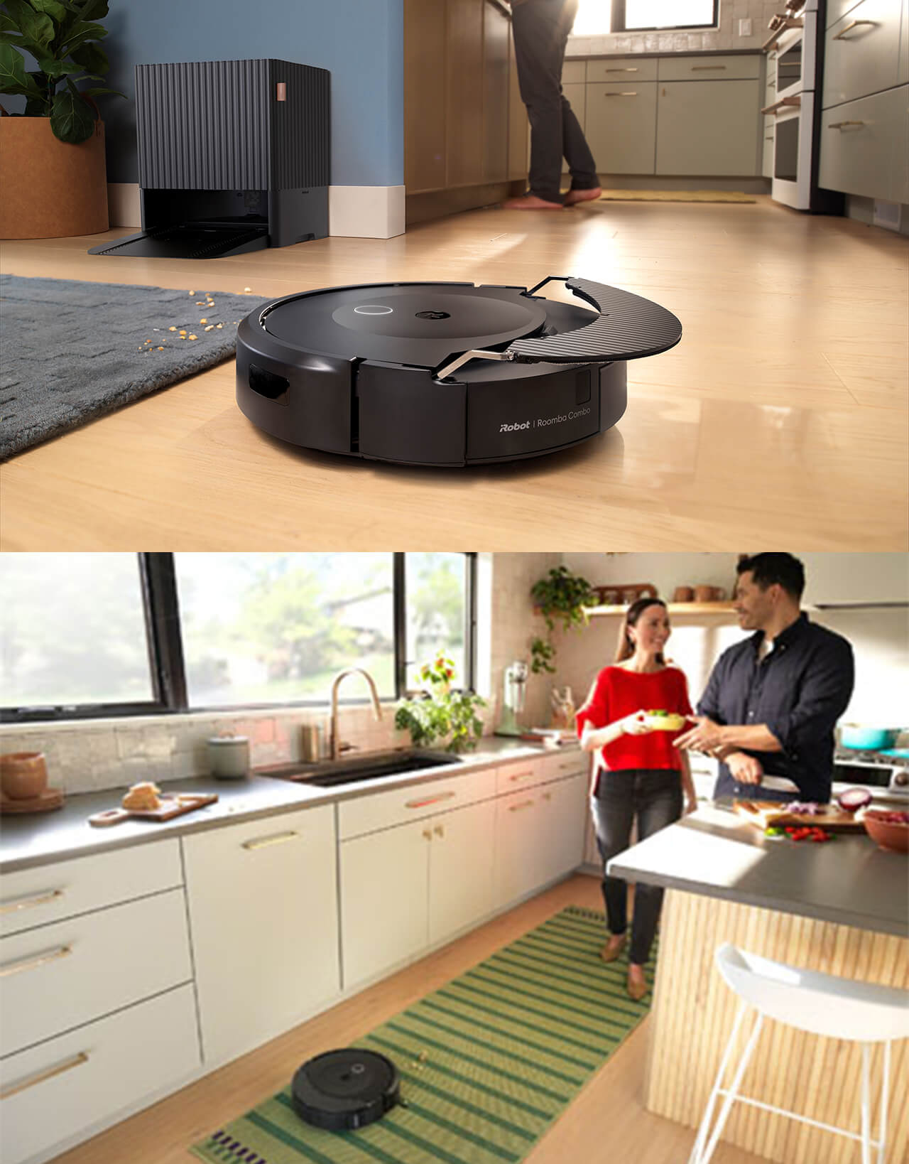 お手入れ不要で掃除機がけ＋水拭き掃除！ルンバの全自動フラッグシップ