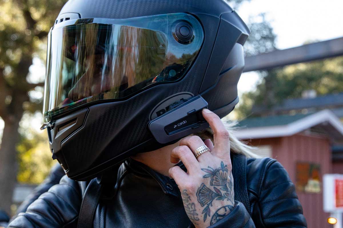Cardo Updates New Packtalk EDGE Helmet Communicator - Adventure