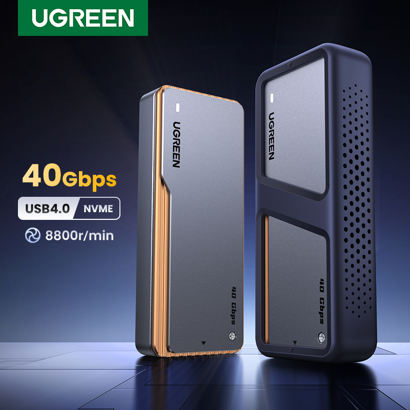 UGREEN 40Gbps NVMe SSD Case SSD Enclosure M.2 to USB4.0 Adapter