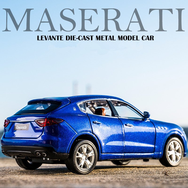 Maserati Levante Liga Carro Modelo, Diecast e Brinquedos Veículos