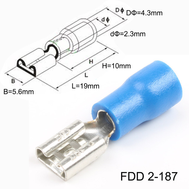 FURUTECH FP-203 CRIMP SPADE CONNECTOR (4 PACK) – AV GALLERY