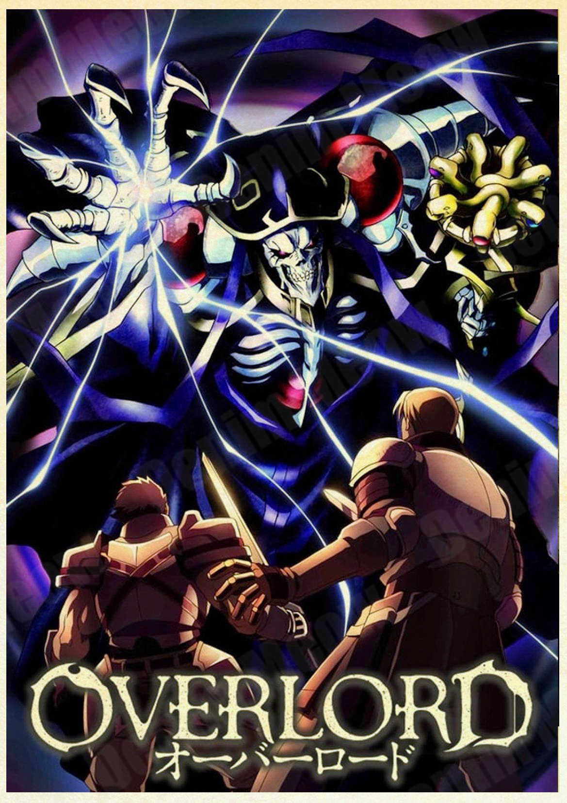 B2ポスター オーバーロード OVERLORD 漆黒の英雄 劇場版総集編