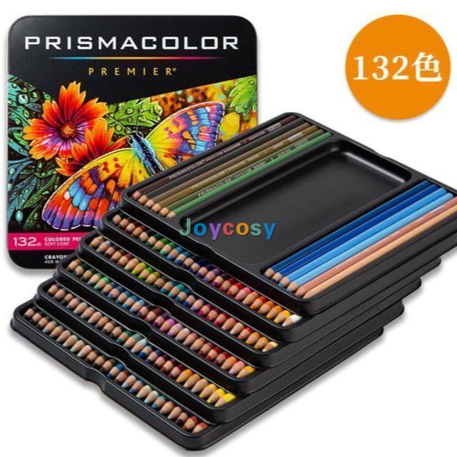 Prismacolor Premier(プリズマカラー）色鉛筆、132パック プリズム