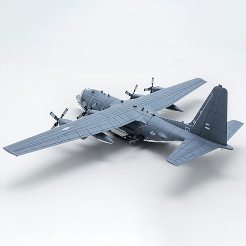 1/144スケールAC-130U AC130 spookyiiガンシップダイキャストメタル