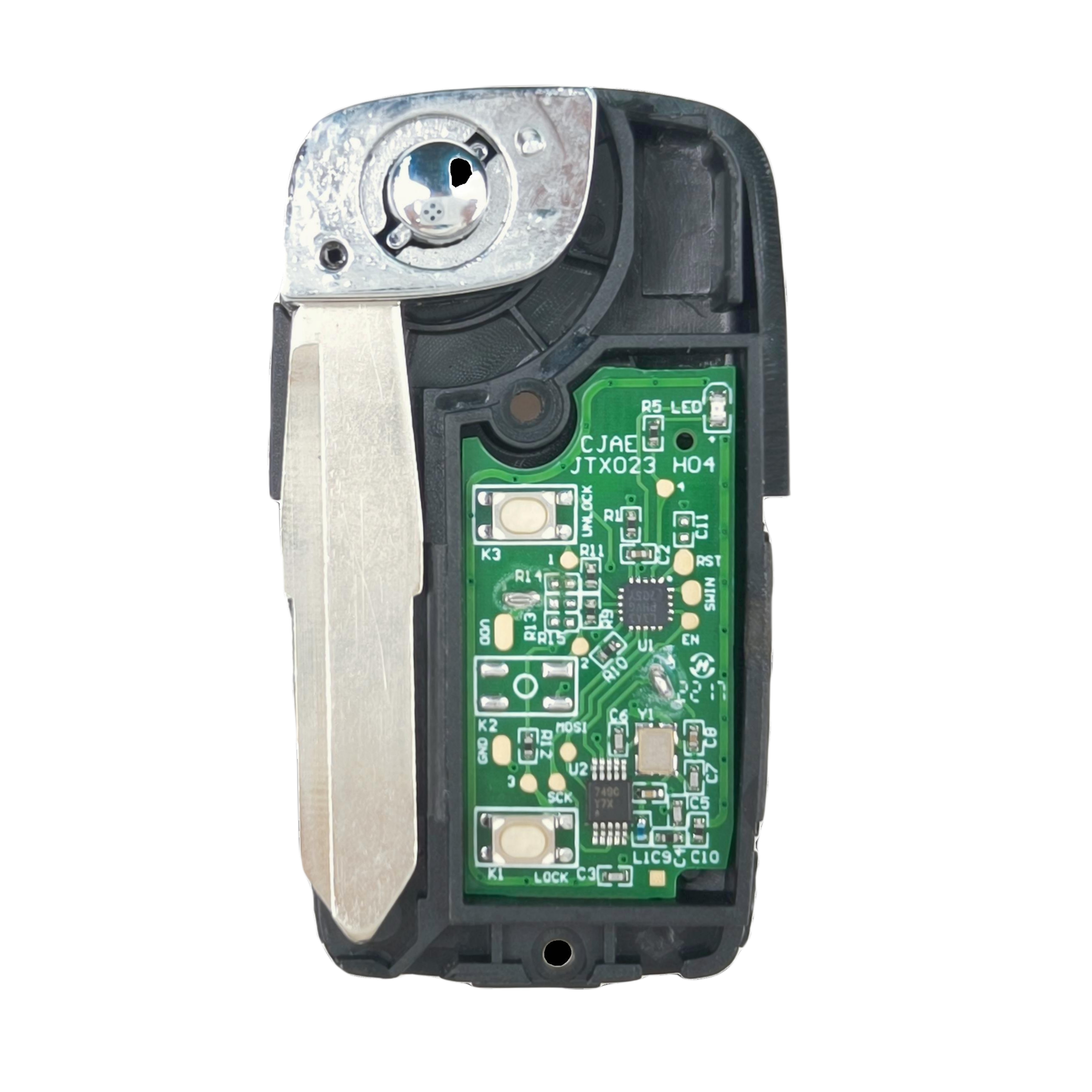 Algernon-keys Original Remote Smart Key 3 Button for Zxauto