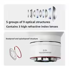 Viltrox TC-2.0X テレコンバーター 2倍焦点距離エクステンダー ソニーE