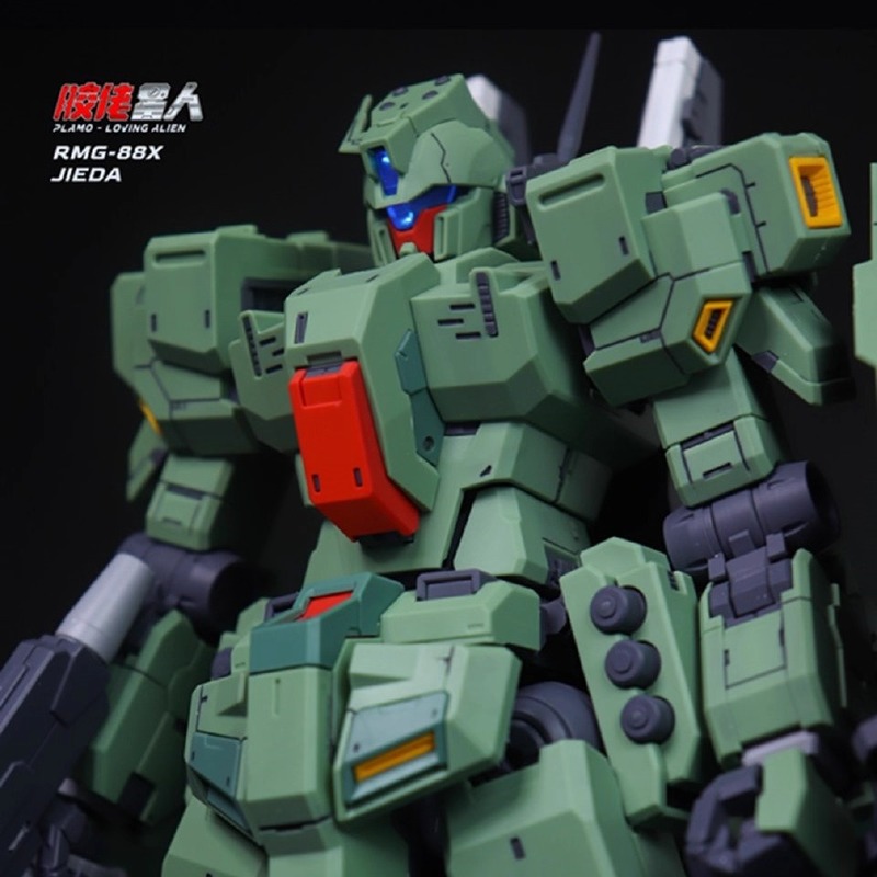 新しいプラモ愛好家向けエイリアンMG 1/100 ジェダ・ジェダ RGM-88X