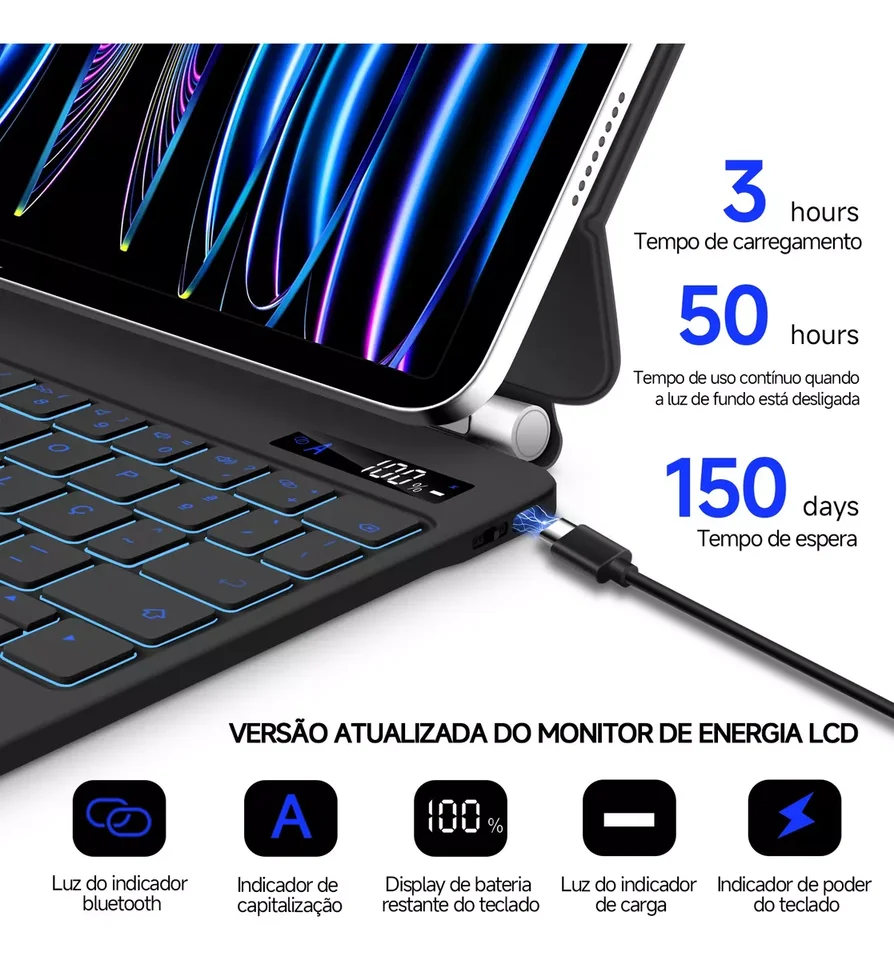 bettdow マグネット式キーボードケース A1935 マジックキーボード iPad