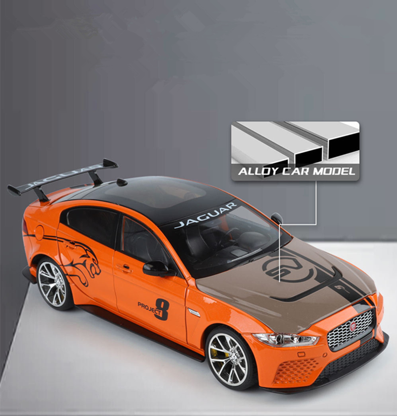 1/18 Jaguar XE SV Project 8 SUV Alloy Sport Car Model Diecast