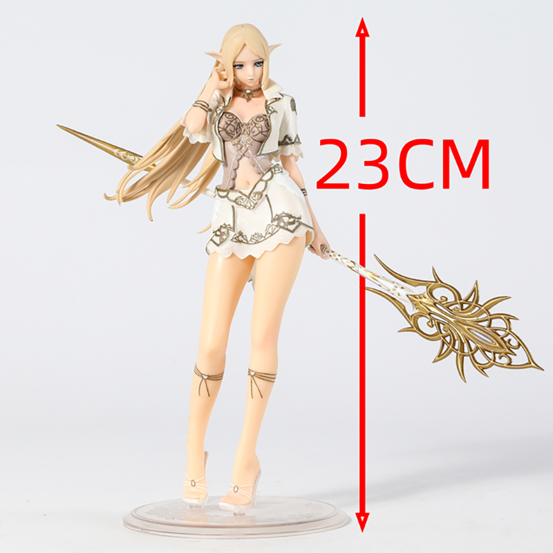リネージュ 2 エルフ 1/7 スケール PVC フィギュア模型玩具 Brinquedos