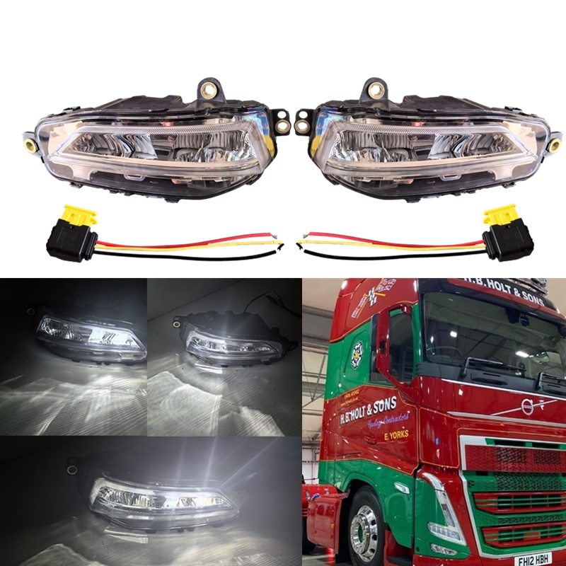 LEDフォグライト,volvo,フォグライト,fh,fm,fh5,2020 on,oem lh