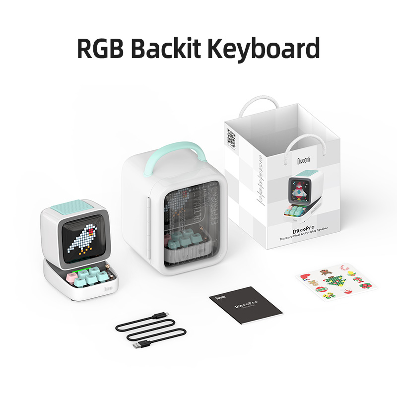 Divoom Ditoo-Pro bluetooth desktop bluetooth speaker portable kids