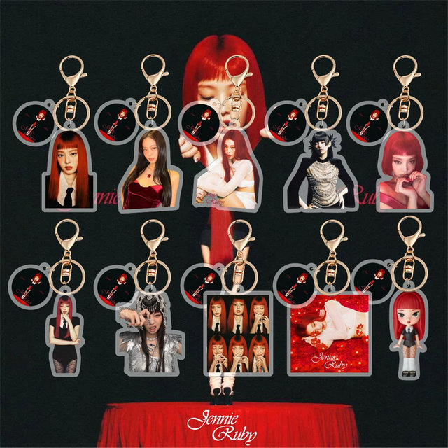 BLACKPINK JENNIE Ruby フィギュア キーチェーン ジェニ BLACKPINK
