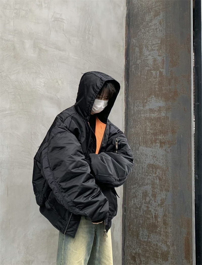 希少]No mass prod Crucified Bomber Jacket