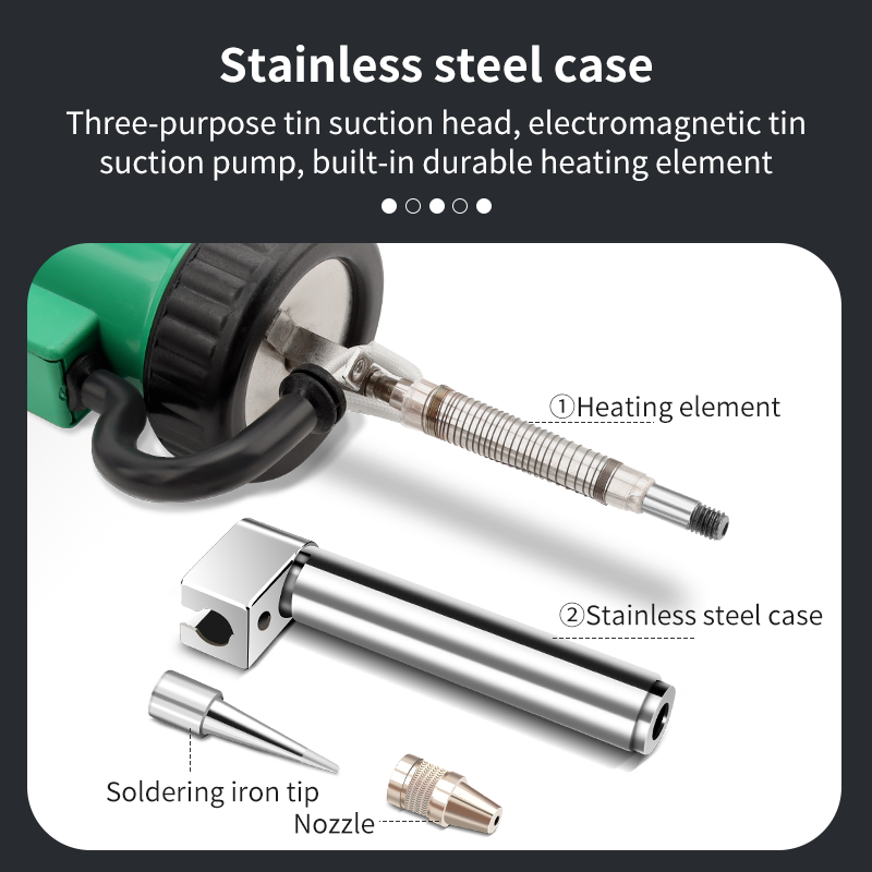 S-993A 電気真空脱着ポンプ はんだ吸盤ガン 220 V/50 Hz