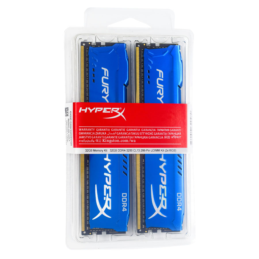 ジャンクHyperX FURY DDR4メモリー 2枚セット 32GB 16x2 ジャンク