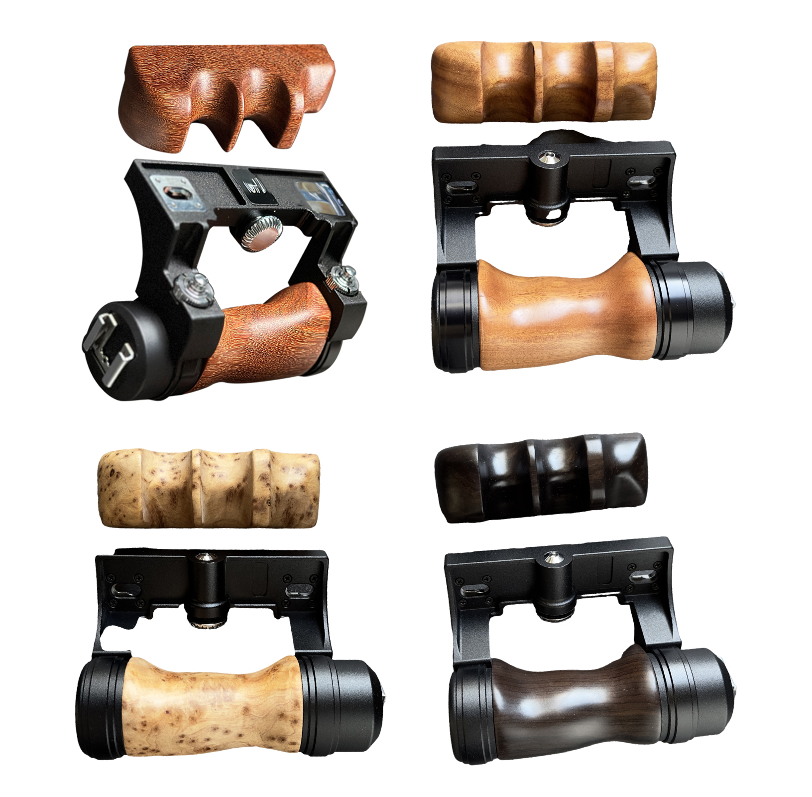 PENTAX67 ウッドグリップ