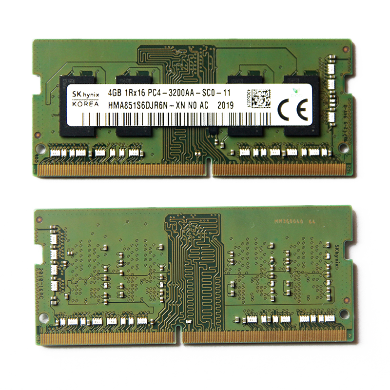 Sk ハイニックス DD4 4 ギガバイト 8 ギガバイト 3200MHz RAM 1Rx16