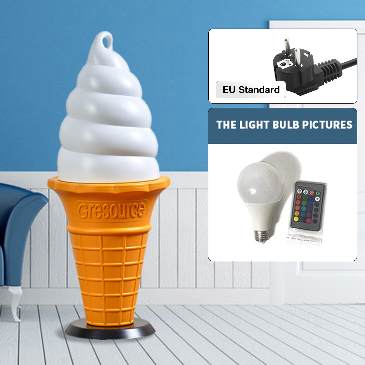 ニッセイ アイスクリームコーン型ランプ オンライン ニッセイ アイス