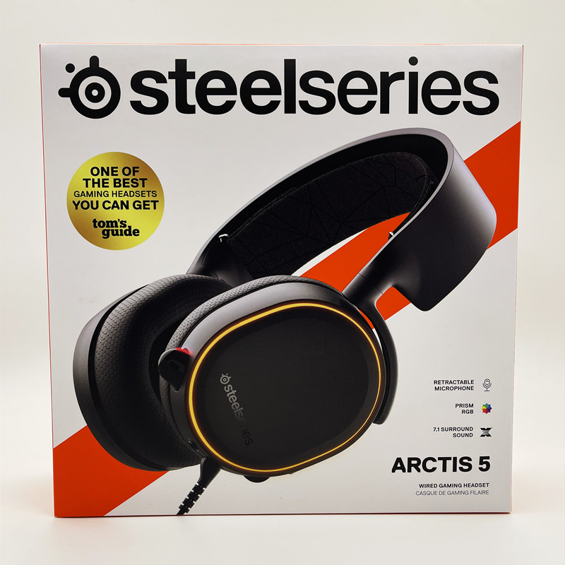 Original 2019 Edition SteelSeries Arctis 5 DTSXV2.0 RGB Headphones
