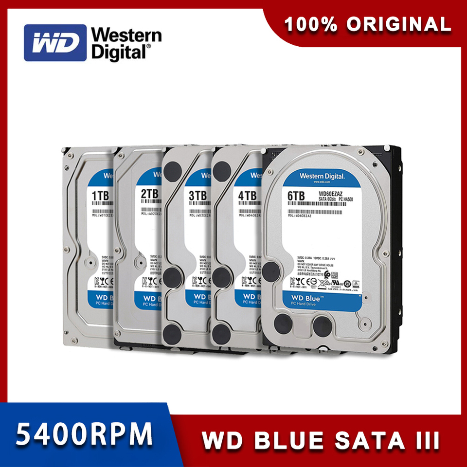 WesternDigital 小売業者 Blue 6TB HDD 6台 Amazon.com: Western