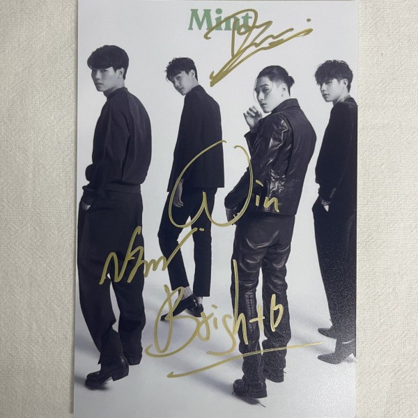 F4 Thailand サイン入り ポスター brightwin F4 Thailand サイン入り