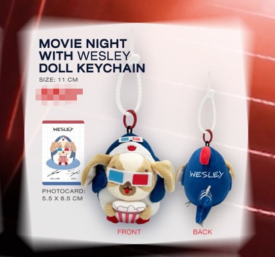 その他 WilliamEst Doll Keychain wesley keychain WilliamEst GMM