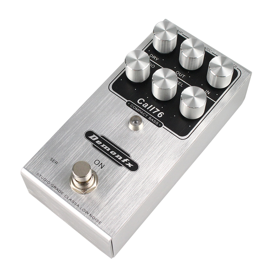 Demonfx Call76 Compact Bass Effect Pedal High Quantity Bass