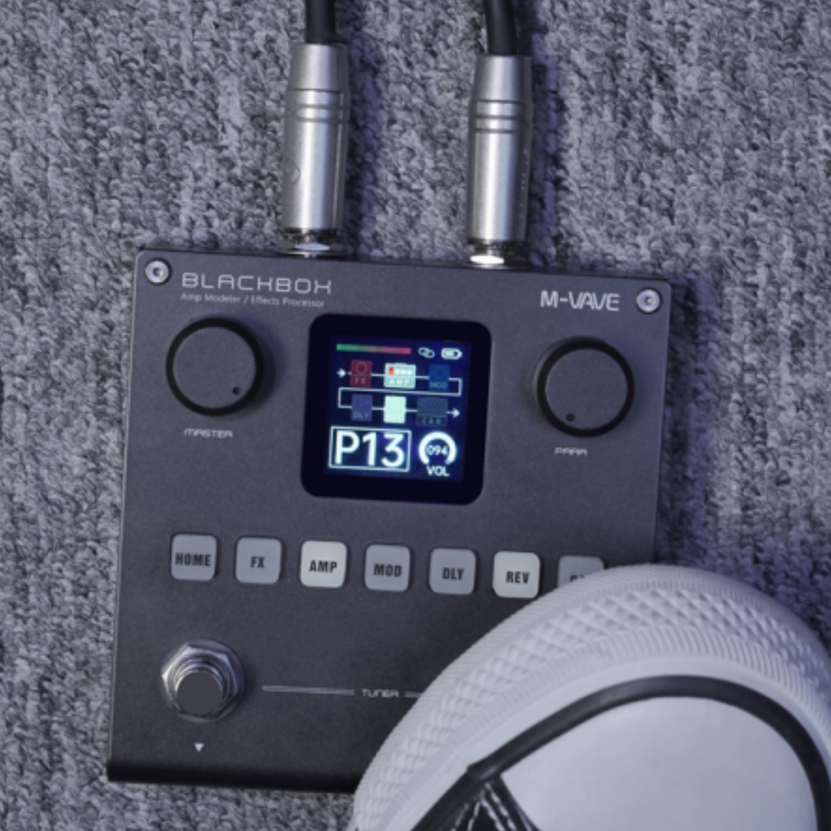 M-VAVE BLACKBOX Multifunctional Guitar/Bass Effect Pedal Effector