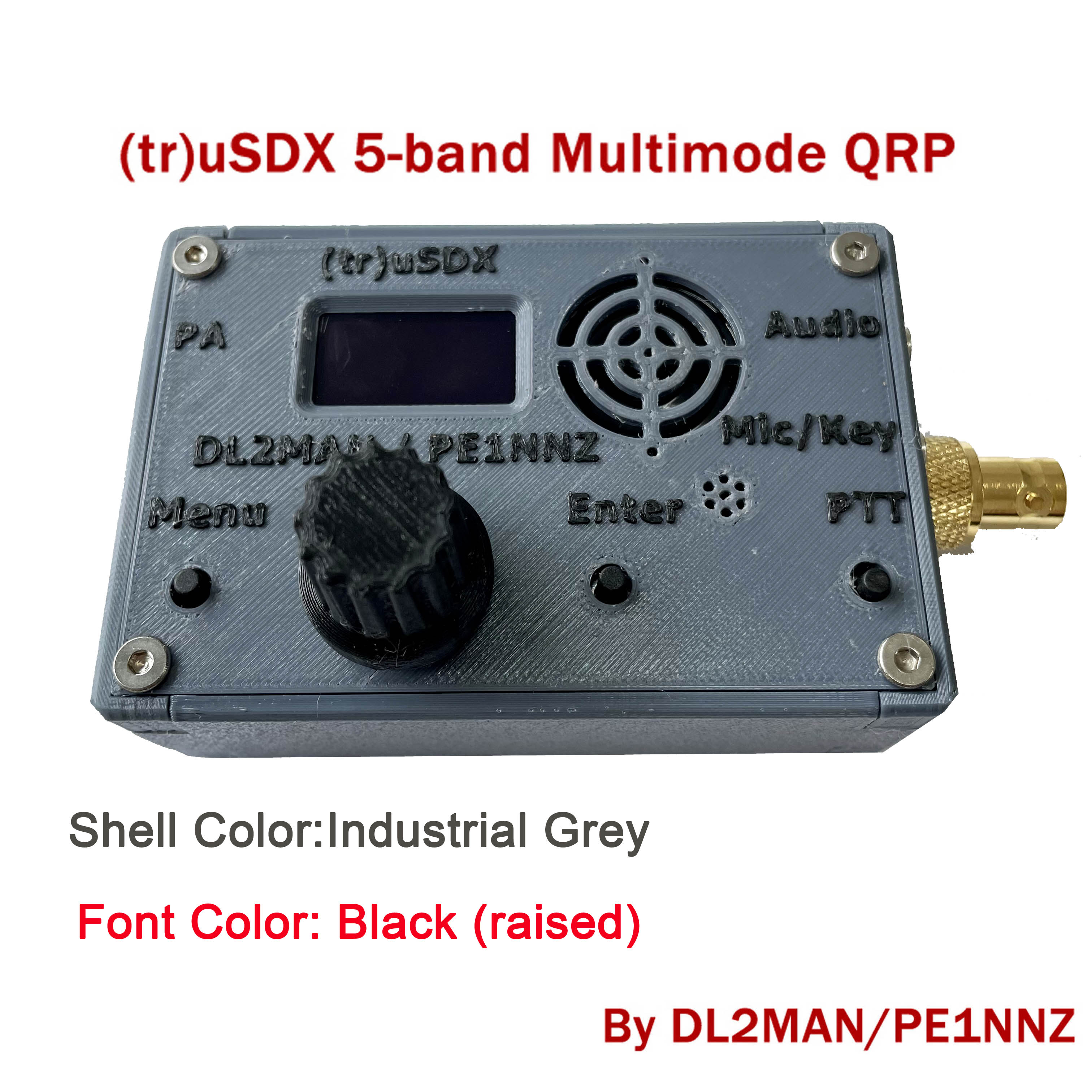 tr)uSDX usdx トランシーバー 5 バンド マルチモード QRP キットと