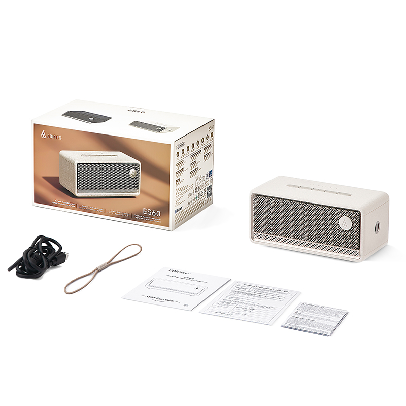 Edifier ES60 ポータブル Bluetooth スピーカーミニサウンドボックス