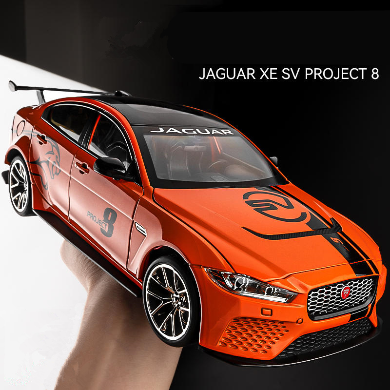 Large Size 1/18 Jaguar XE SV Project 8 SUV Alloy Sports Car Model