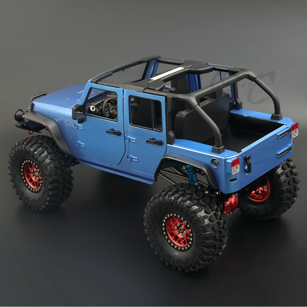 Axial SCX10 JK ラングラー フルカスタム 京商プロポ付 Axial SCX10 JK